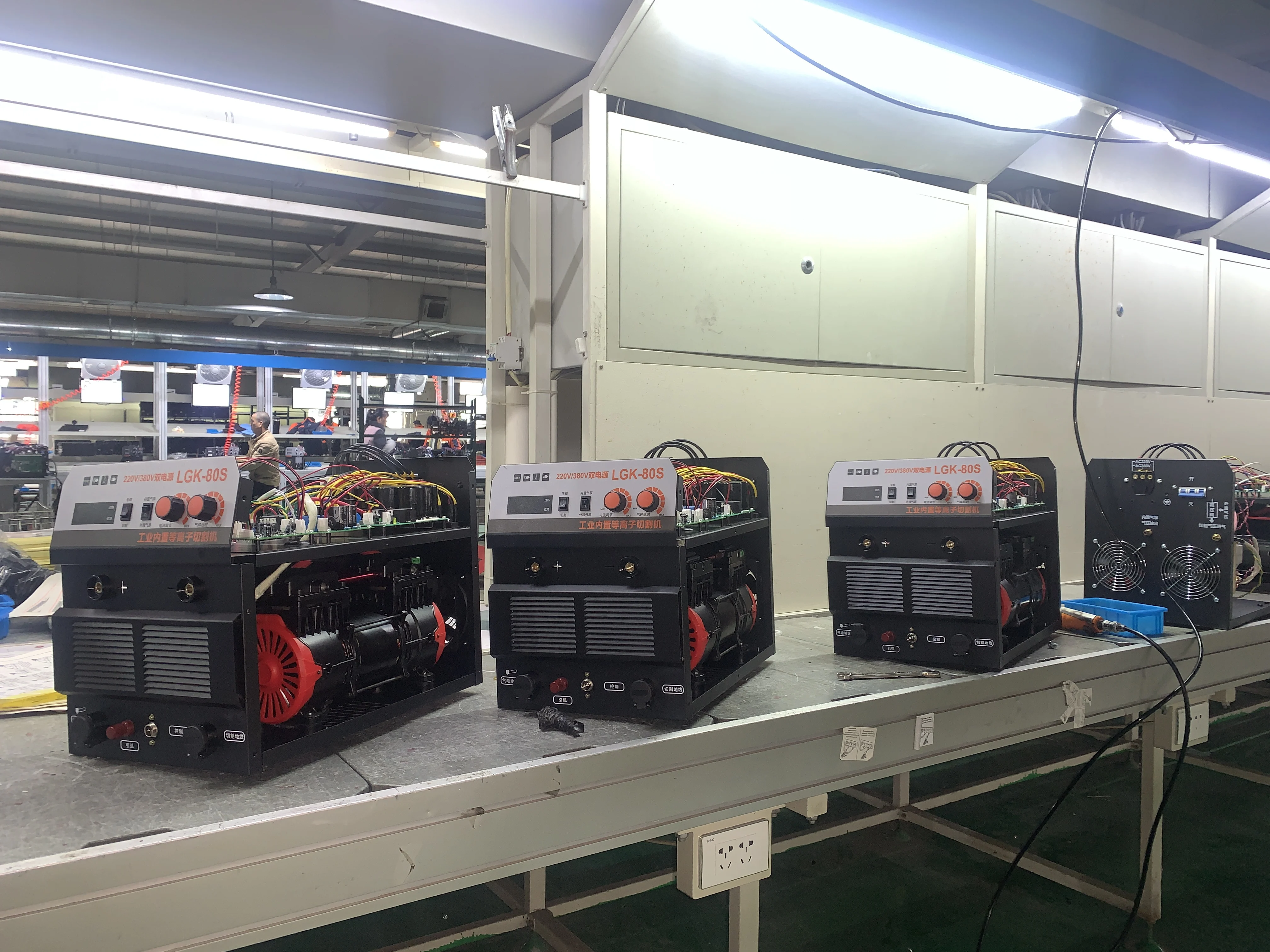 CE,ETL CUT-80 Plasma Cutting Machine CUT-80 Industrial Plasma Cutting Machine air Compressor Inside  380V Cutting  Machine