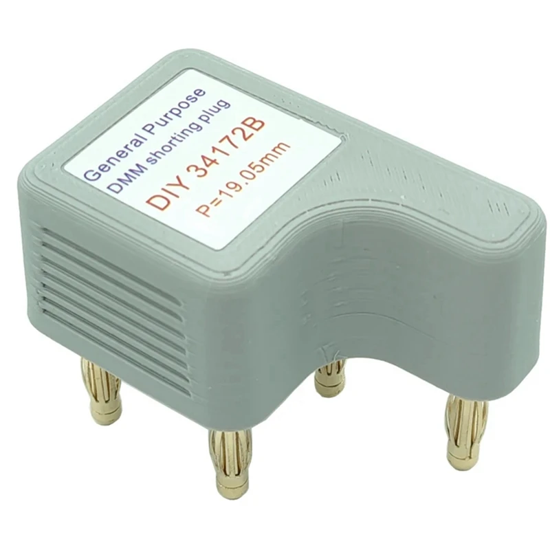 

NEW_Новый DIY 34172B DMM с короткой вставкой, 4-проводной стандартный резистор с короткой вилкой
