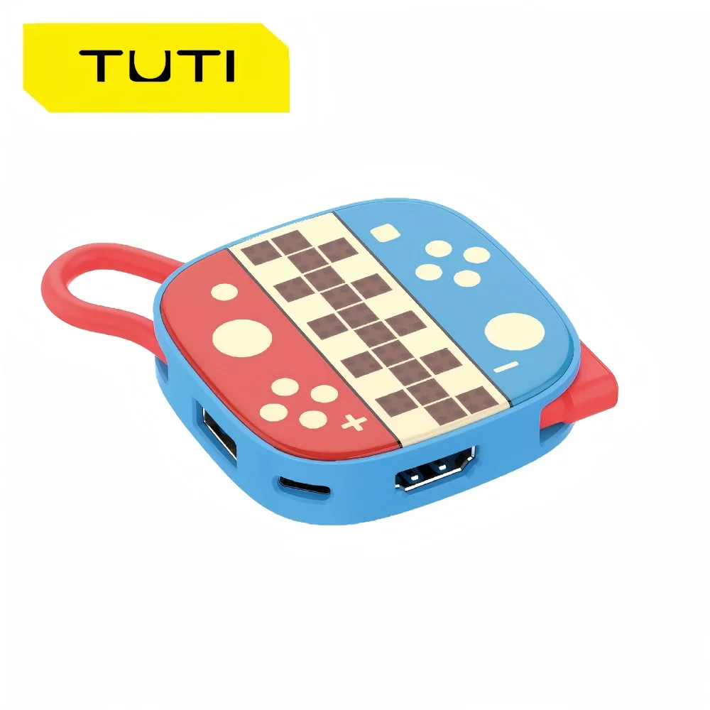 

Новый ТВ-адаптер TUTI 3-в-1 с HDMI 4K60 Гц, портом USB 3.0, зарядкой C-типа 100 Вт, портативной дорожной док-станцией, Samsung Dex S24, MacBook