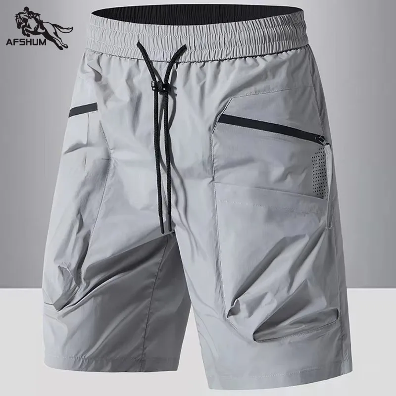 

Men's shorts in sizes M-5XL, summer new men's shorts, sport solid color casual pants, five-point fitness sport pant ZH902