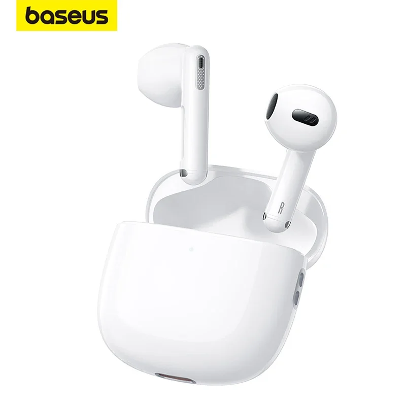 Baseus Bowie WX5 Wireless Bluetooth 5.3 Headphones TWS Earphones Low Latency Earbuds 4 Mic ENC Call Noise Reduction Headset Pro