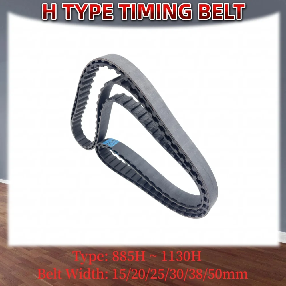 

H Резиновый ремень Модель от 885 до 1130H H Закрытая петля Трапециевидный зубчатый ремень Шаг 12,7 мм H Ширина ремня ГРМ 15/20/25/30/38/50 мм