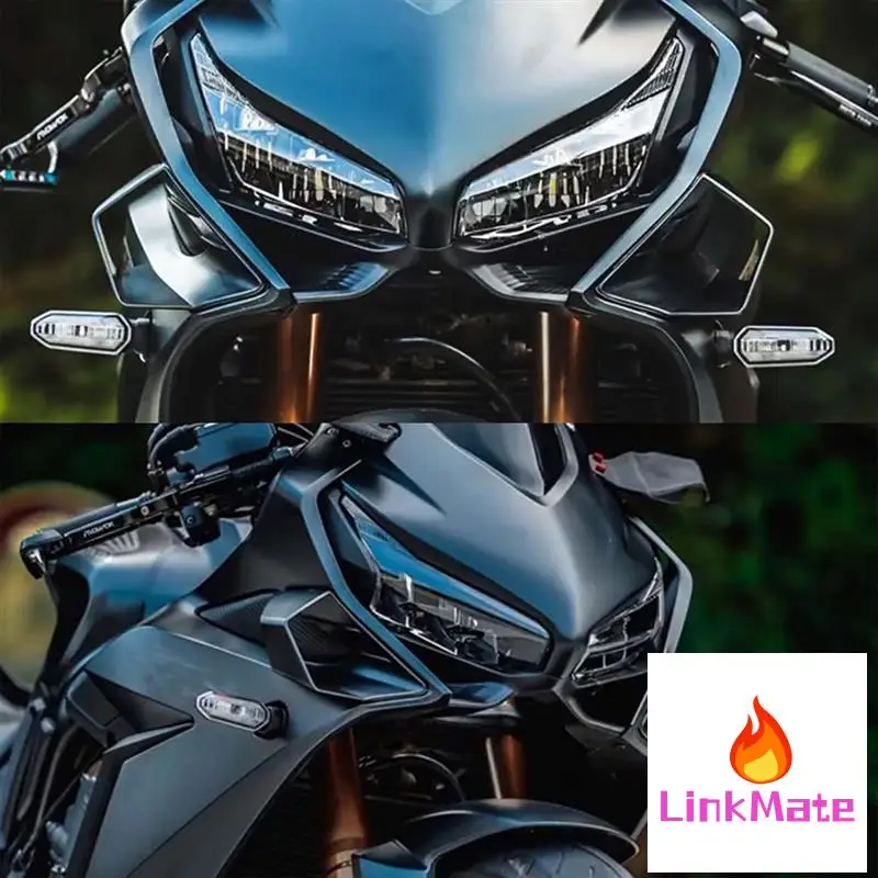 

Front Fairing Winglets Aerodynamic Wing Shell Cover Protection For Honda CBR650R 2019-2024 Accessories Motorcycle