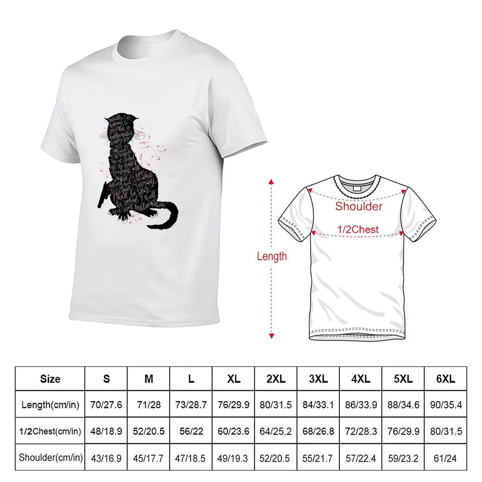 The Master and Margarita, by Mikhail Bulgakov T-Shirt Casual Holiday Short Sleeve Tee