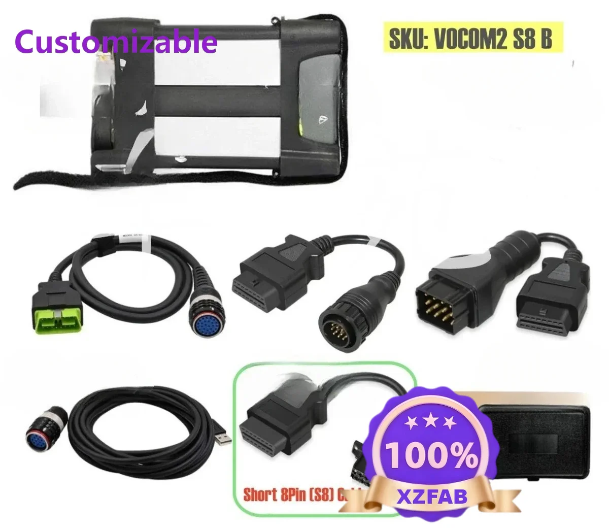 Factory Direct 2026 VOCOM2 Vocom second generation 88894000 Volvo truck excavator diagnostic instrument, domestic high-quality