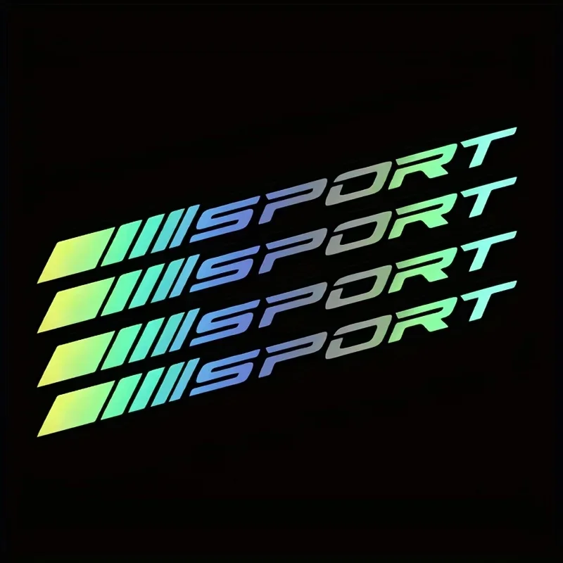 1SET ชุดสติ๊กเกอร์ลาย “SPORT” ที่ไม่ซ้ำใคร สติ๊กเกอร์กีฬาโฮโลแกรมที่โดดเด่นเพื่อเพิ่มบรรยากาศแบบไดนามิกให้กับสิ่งของคุณ