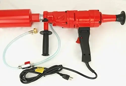 DRILL PACKAGE DEAL 4Z1 2-SPEED CONCRETE CORING DRILL by BLUEROCK TOOLS COMES WITH 1", 2", 3", & 4" BITS