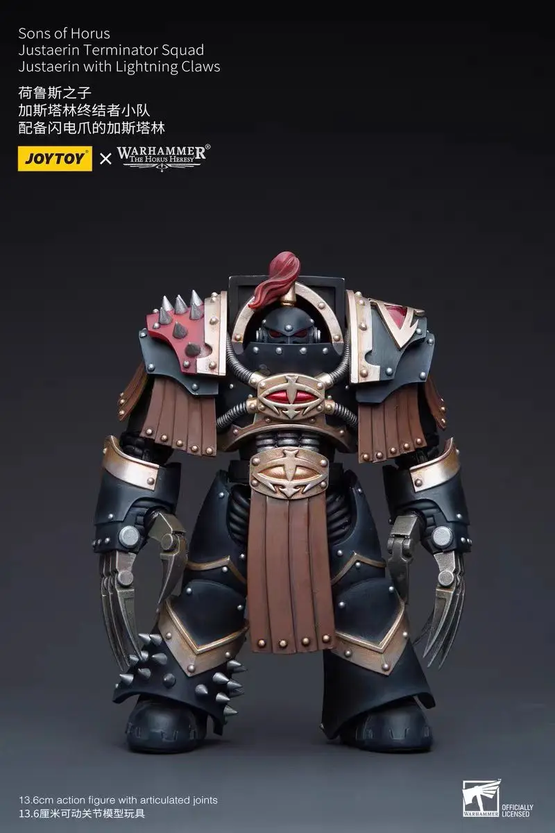

【In Stock】JOYTOY 1/18 Action Figure Warhammer 40K Sons of Horus Justaerin Terminator Squad 4PCS