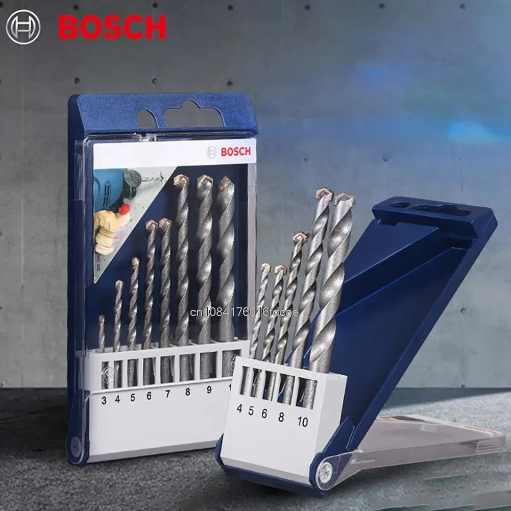 Bosch profession Multifunctional Impact Drill Bits Home Concrete Brick Wall Drilling Triangle Shank Masonry Bit Set view 2