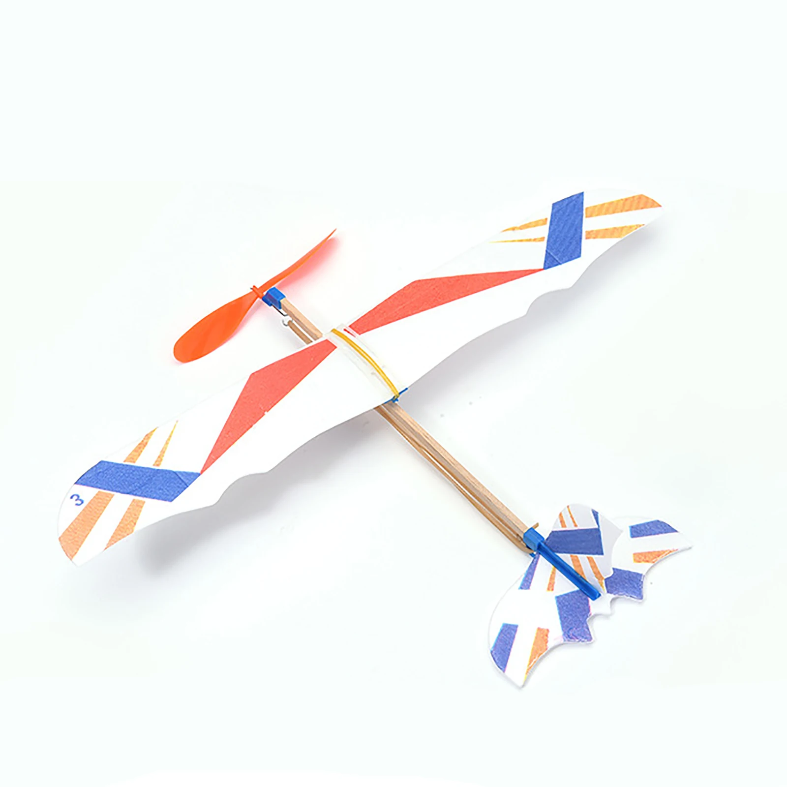 Speelgoed Peuter Leren Leeftijden 2-4 Elastiekje Vliegtuig Speelgoed Model Vliegtuig Zweefvliegtuigen Lichtgewicht Vliegen Actief Voor Peuters 3-4 Jaar