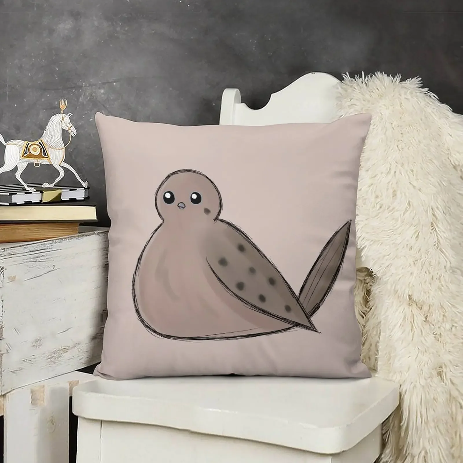 

BORB: Mourning Dove Throw Pillow Pillow Case Christmas Pillow Cases