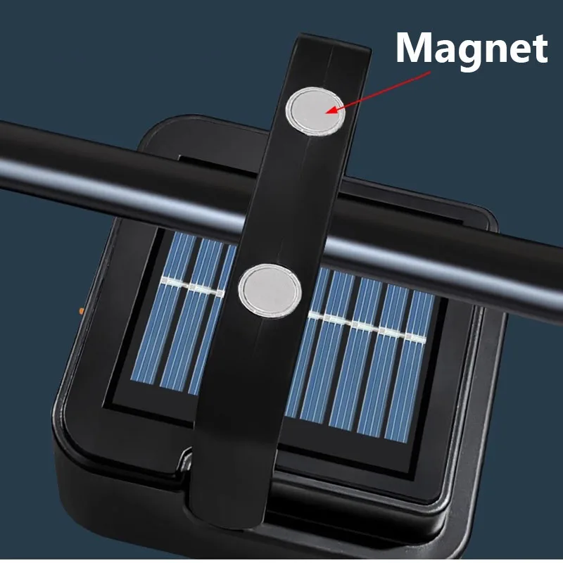 Portable Solar LED Light Handheld Rechargeable Outdoor USB for Camping Lantern Picnics Hiking Spotlight Emergencies Lightweight