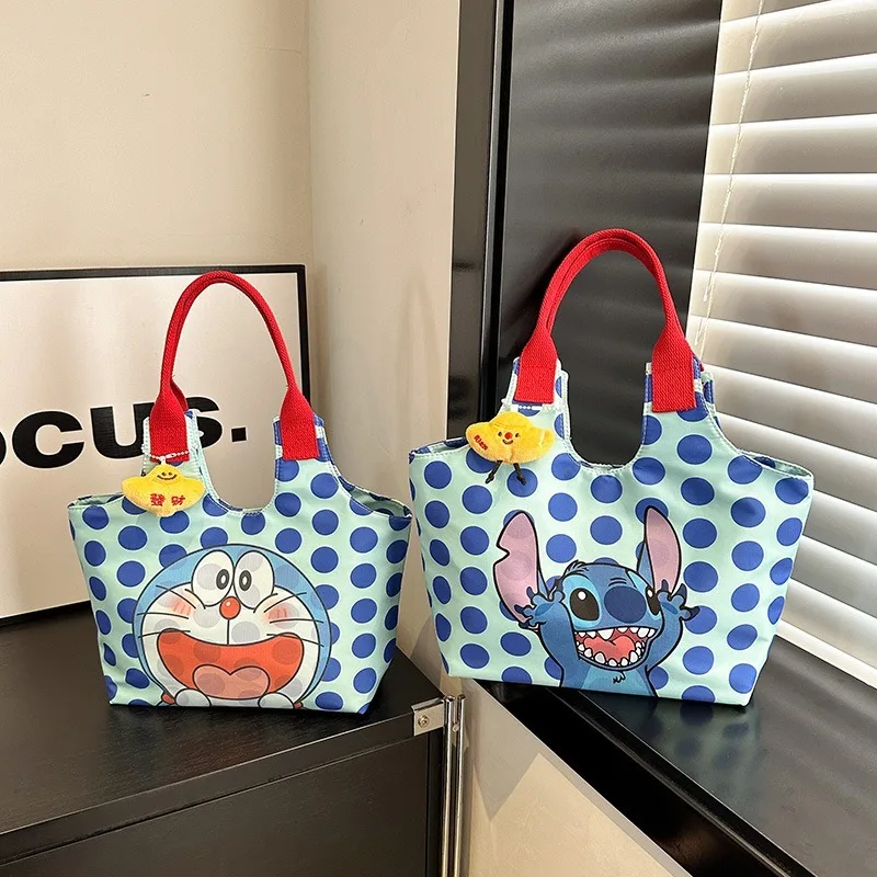 Bolsa de ombro ponto disney feminina, bolsa clássica dos desenhos animados, moda, nova