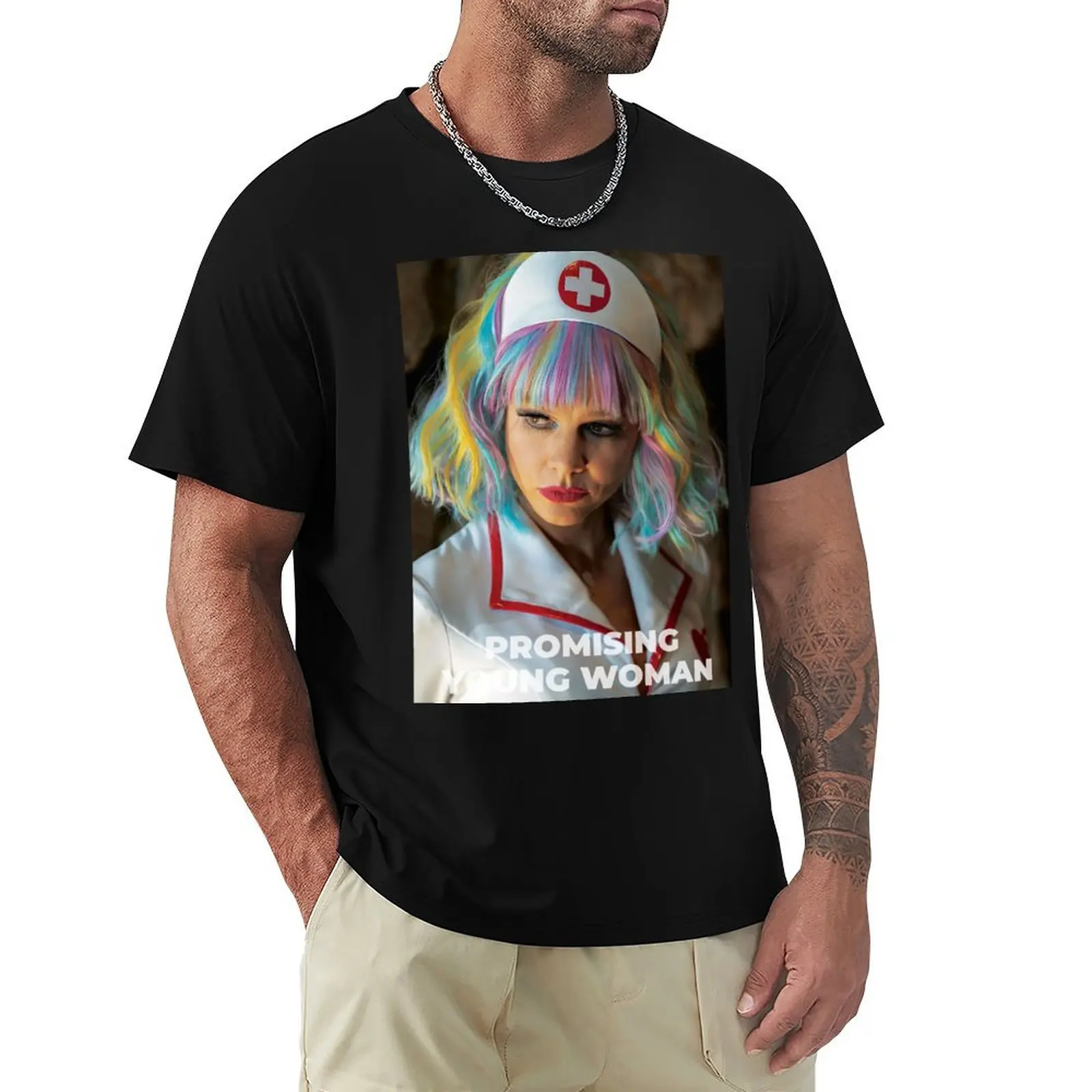

Promising Young Woman alternative modern movie poster T-Shirt cute clothes anime shirt designer t shirt men
