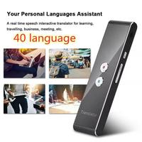 T8+/X9+ Intelligent Instant Wireless Voice Translate|Multiple Languages Real-Time 2-Way Interpretation for Business Travel Study
