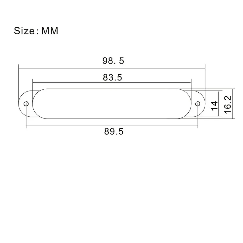 Tube Single Coil Pickup Guitar Pickup for Electric Guitar Chrome Accesorios Guitarra Electrica