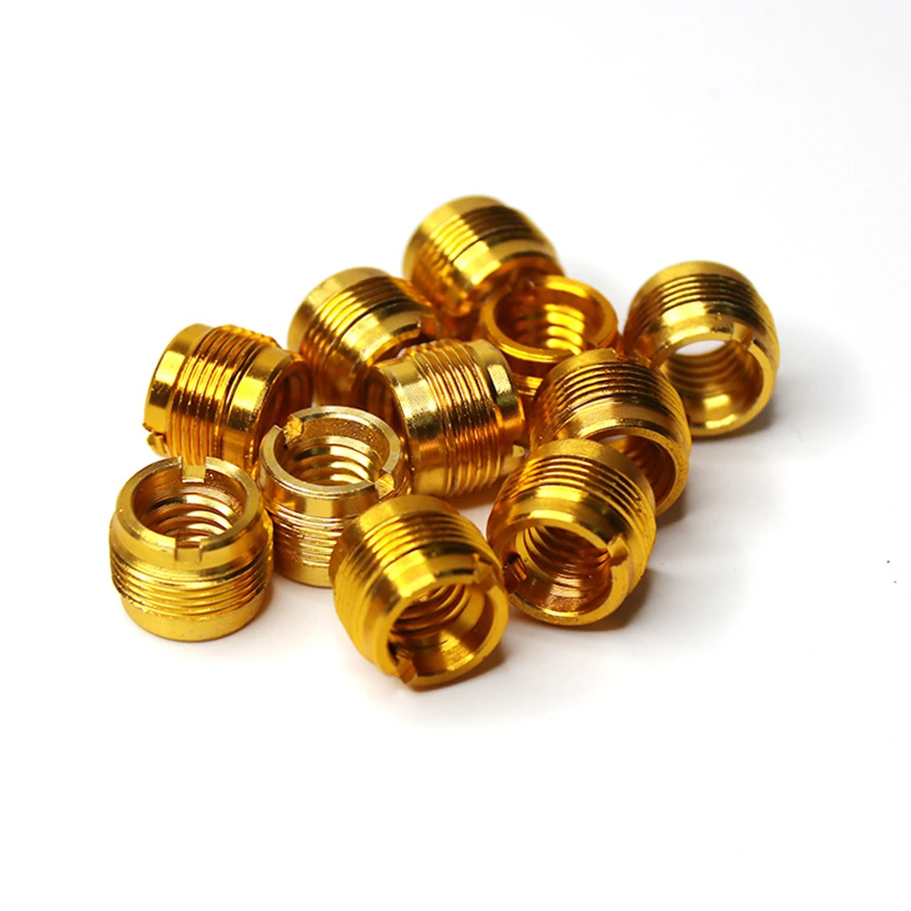 

10pcs Microphone Stand Conversion Head Thread Adapter Aluminum 3/8 to 5/8 DJ Accessories Mic Arm Bracket Mount Screw