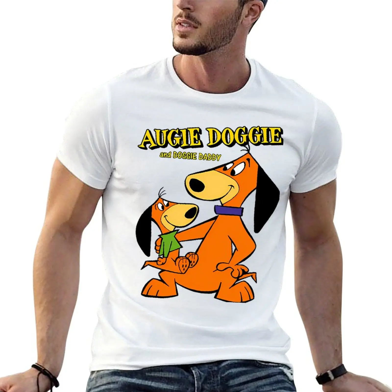 Augie Doggie & Doggie Daddy: Father & Son T-shirt cute clothes Blouse men clothes