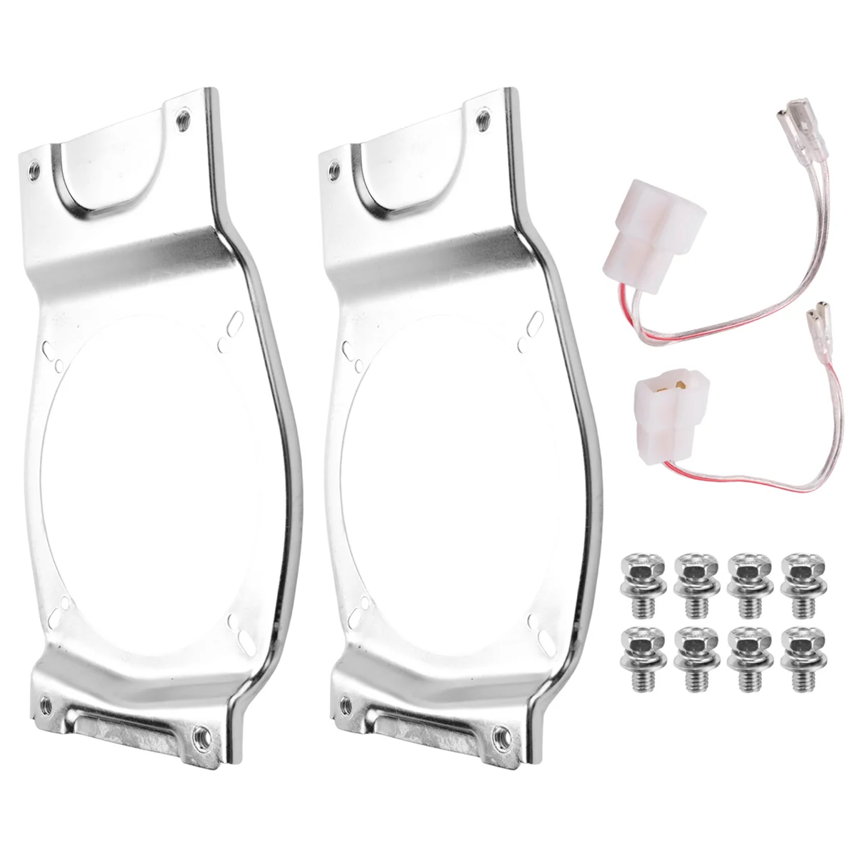 Horn Bracket Rear 5 Inch Speaker Bracket Kit for Jimny 2019 2020 2021 Accessories 99197-77R10 with Wire Harness