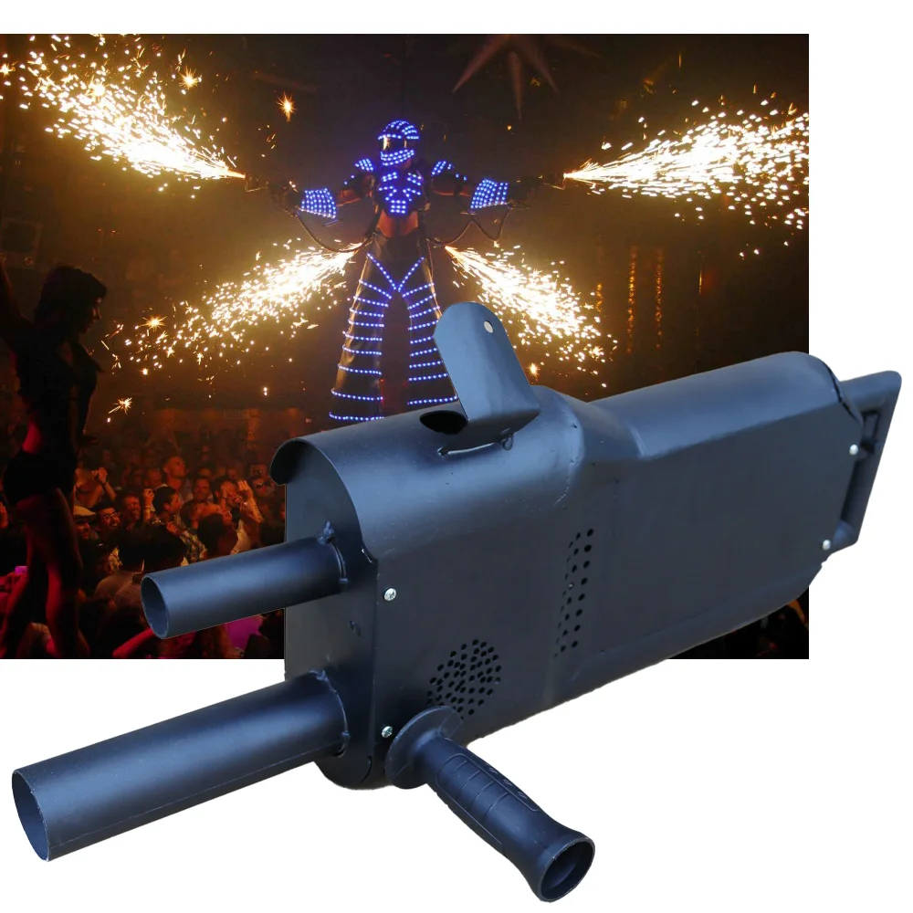 

Indoor Sparkler Machine Rechargeable Battery Hand Held Spark Shooter Fountain Wedding New Stage Effect Equipment Cold Fire works