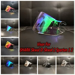 Motorcycle Helmet Visor For Shark Skwal D-Skwal 2 Spartan Carbon