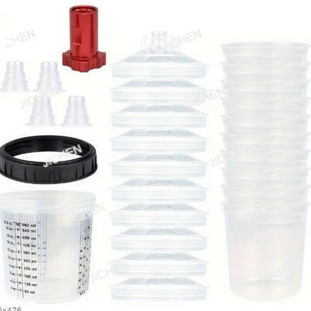 

Набор из 10 одноразовых пневматических распылителей для краски (300/600/800 мл)