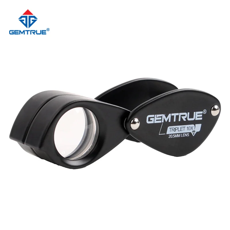 

High Quality Customized Magnifier 20.5mm Triplet 10X Diamond Loupe