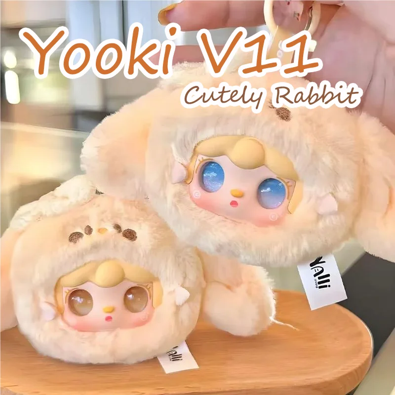 

Yooki V11 Cutely Rabbit Series Blind Box Plush Doll Toys Pendan Backpack Decoration Keychain Surpris Mystery Box Collectibl Gift