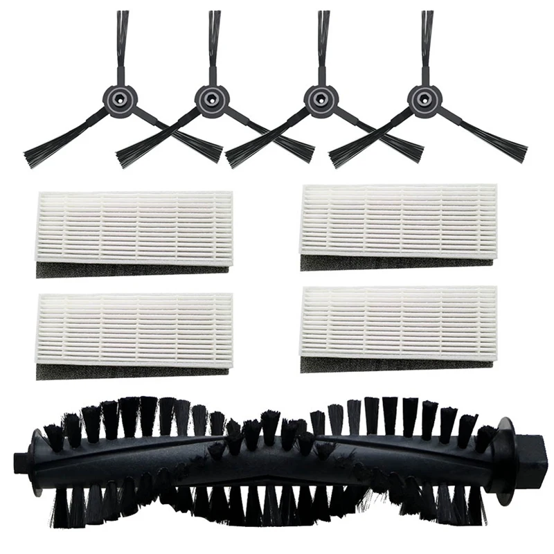 

Main Side Brush Filter Replacement Accessories For Ilife A4 A4S A40 Polaris PVCR 0726W 0826 0926 Robotic Vacuum Cleaner