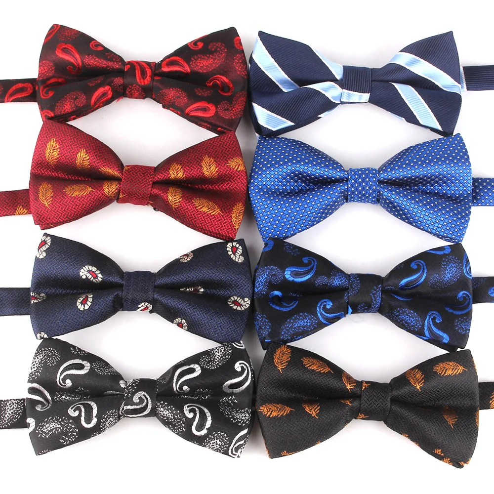 

New Men's Bow tie Wedding Floral Bow tie For Men Women Adult Paisley Bow Ties Cravats Groomsmen Bow tie Gifts Groom Bowtie