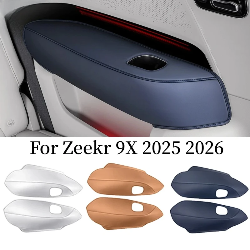 For Zeekr 9X 2025 2026 Auto Interior Parts Three Row Seat Cushions Door Handle Cover Protective Gloves