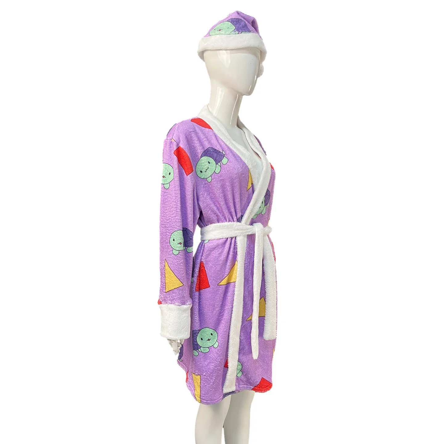 أزياء KPop Demon Hunters Zoey التأثيرية بيجامة أرجوانية للنساء ملابس حفلات الهالوين هدية عيد الميلاد #2