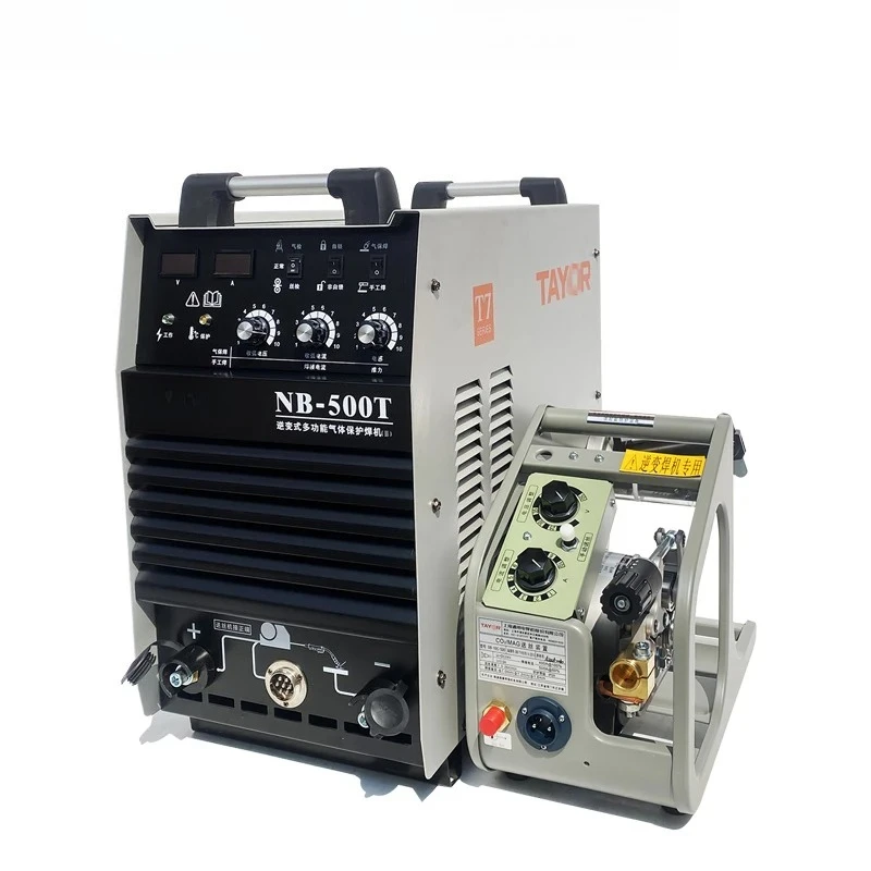 

Два сварочных аппаратов, газовый сварочный аппарат NB-350T/500T, двухмодульный промышленный класс, двойного назначения, 380 В, газ