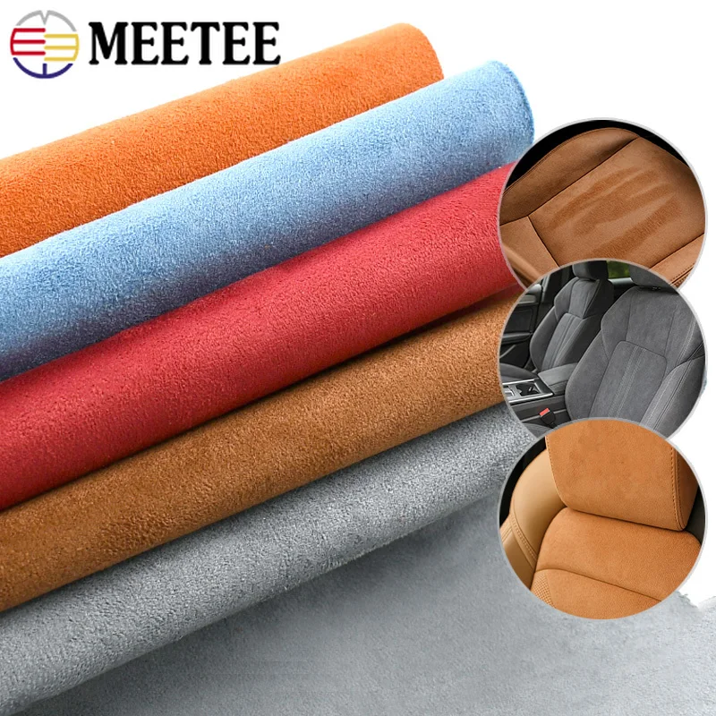 

Meetee 0.8mm Thick Suede Self-adhesive Fabric Patches Velvet Fabrics Car Interior Elasticity Repair Cloth DIY Sewing Accessories