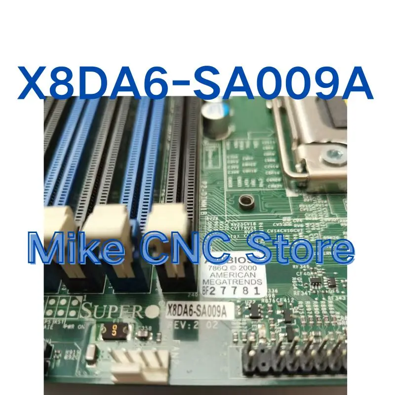Second hand X8DA6-SA009A 1366 pin workstation motherboard SAS test OK, fast shipping