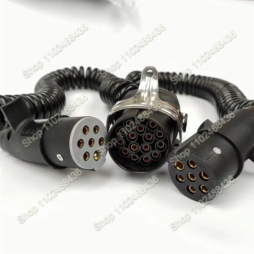 

ABS 2 in 1 Cables Connection Wires 7pin 15pin Cables Connection Wires Spare Parts For Volvo Trucks 15 Core Connector Assembly