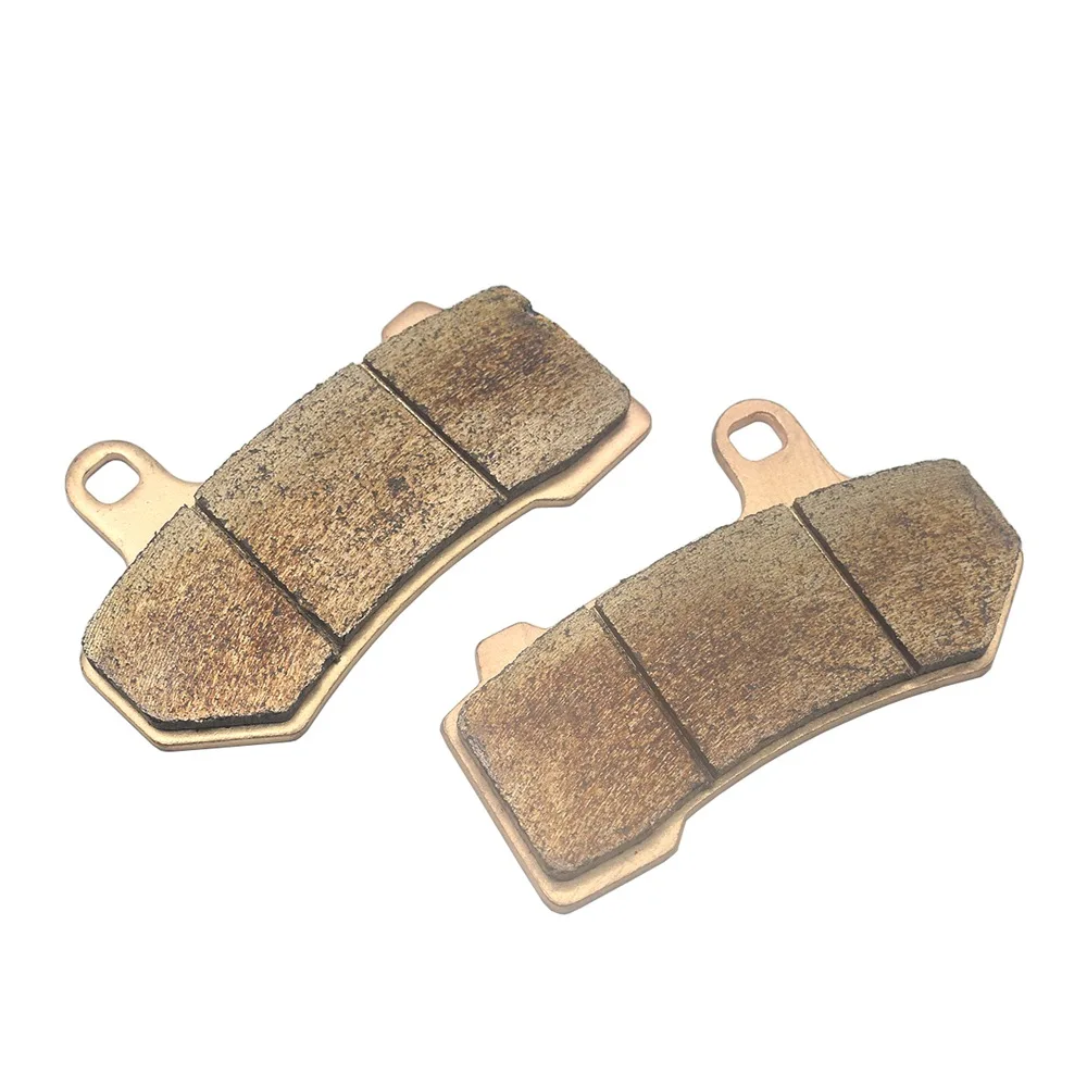 Copper Sintering Brake Pads For Harley FLHX Street Glide FLHRC Road King FLHTCU Ultra Classic Electra Glide 08-22 Road Glide VRS