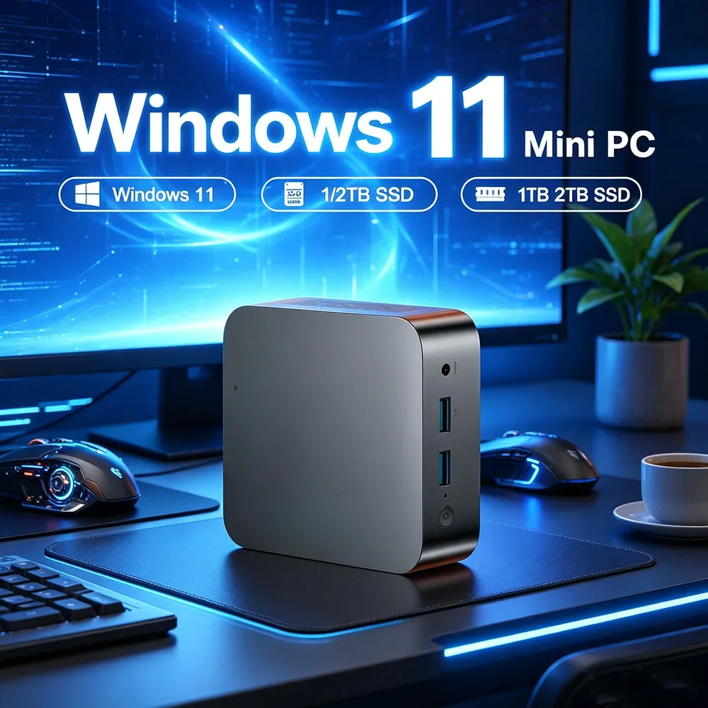 

Hot Pick! Core i9 10980H Mini PC Windows 11 Pro, 32GB RAM 1TB/2TB SSD, WiFi6 BT5.2, 4K HD, 3Y Warranty
