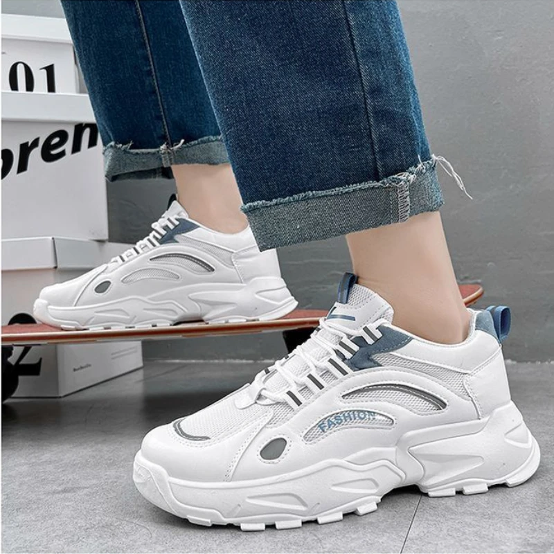 Men Sports Running Shoes Casual Sneakers Breathable Platform Shoes for Men Mesh Comfortable Tenis Masculinos Zapatillas Hombre