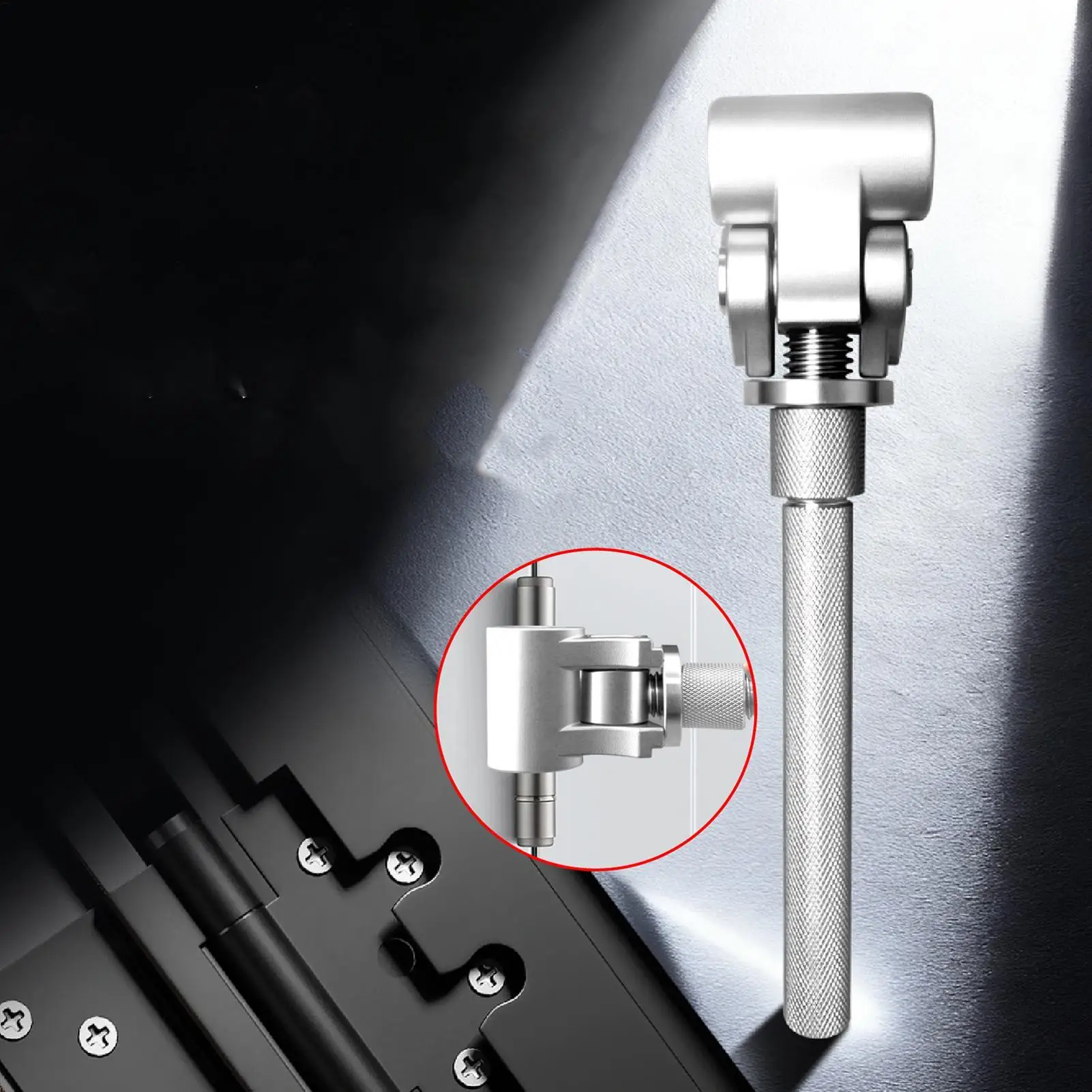 Door Hinge Tool Precise Hardware Adjuster 90 Degree Adjustable Opening Door Hinge Alignment Tool for Home Repair RV Workplace