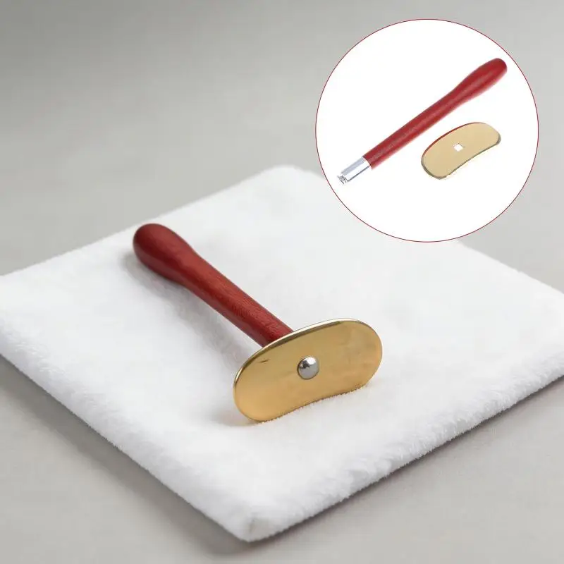 Long Handle Copper Back Scrub Pad 1 Efficient Body Exfoliator for Personal Hygiene and Skin Care