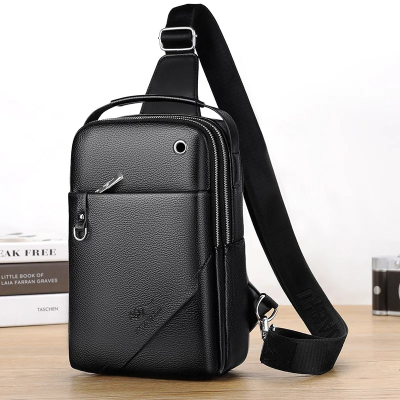 

Men's Large Capacity Chest Crossbody Bag Outdoor Sports Small Backpack Casual Shoulder Pack
