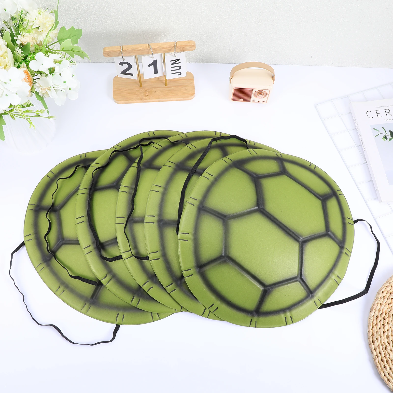 

Turtle Costume for Halloween Party Shell Dress Up Animal Cosplay Outfit Tortoise Shell Accessory Fun Birthday Gift