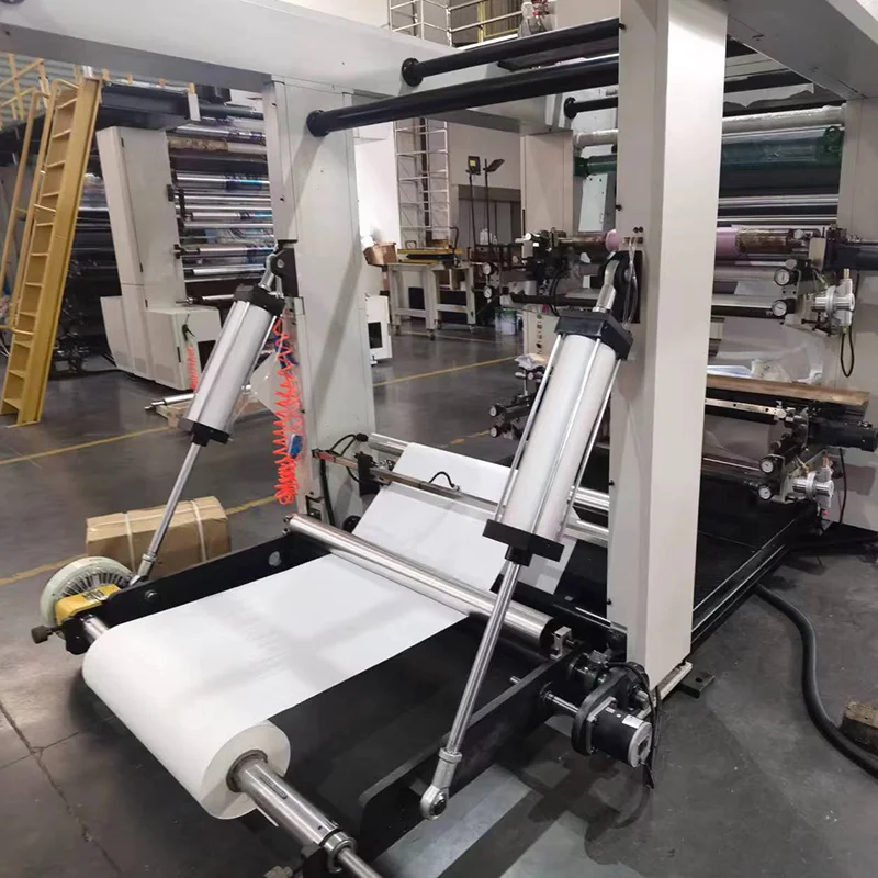 Stack Flexographic Printing Machine Automatic Multi Color Roll to Roll Printer for Food Packaging Film Paper Bag