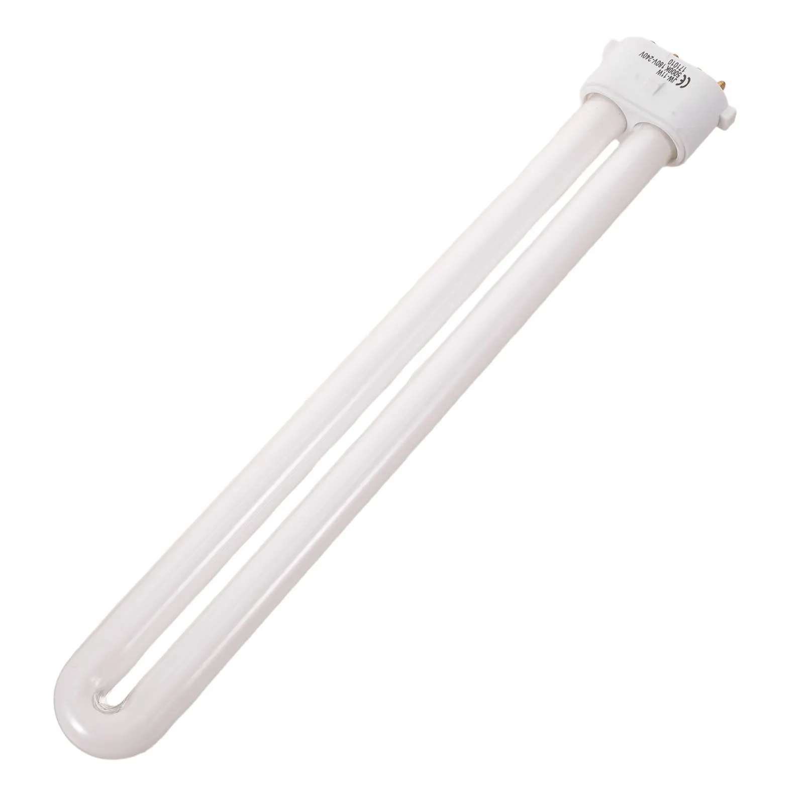 U Shaped Fluorescent Lamp Tube 4 Pin 5000K Compact Replacement Bulb for Piano Desk Light Fixtures