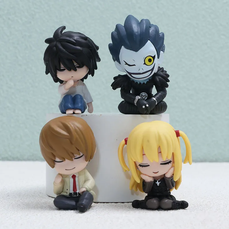 Death Note Anime-Figur Lawliet L Ryuk Amane Misa Yagami PVC-Ornament Modell Spielzeug Fans Geburtstagsgeschenke