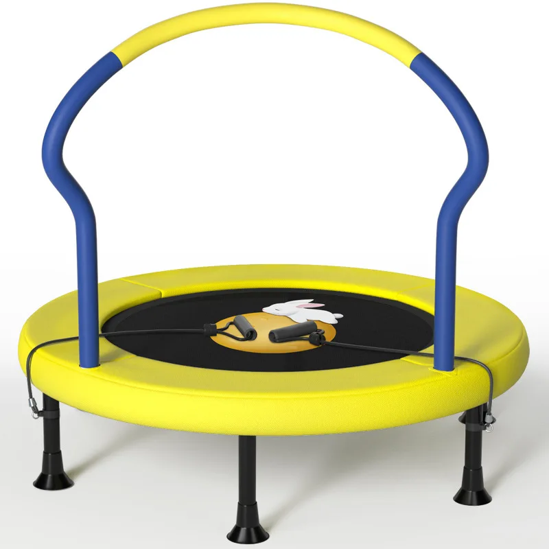 

Indoor Bouncing Trampoline with Safety Net Kid Baby Adult Fitness Toy Bed 2026