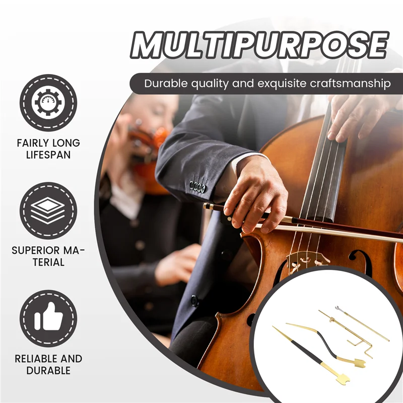 

Dropship-Cello Sound Post SET Cello Sound Post Retriever Setter Installation Tool Cello Making Repair Luthier Tools