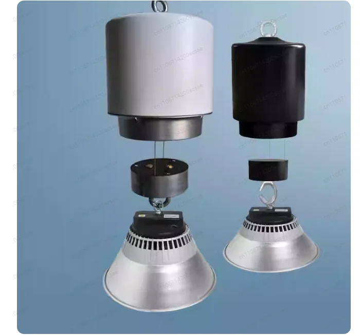 10m Remote Control Lamp Hoist | 5kg Capacity Single Steel Wire for Factory/Warehouse High Bay Lights & Gymnasium Lighting