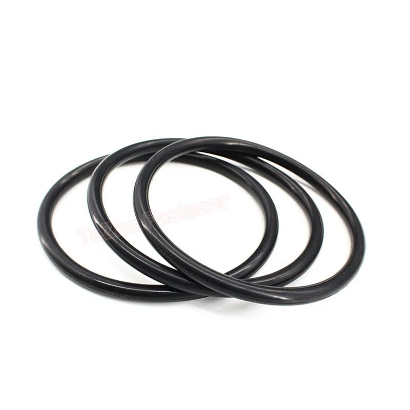 1pc CS 8.6mm O-Ring NBR O Ring Sealing Gasket OD 50mm-680mm Black Nitrile Rubber Spacer Oil Resistance Washer Round Shape